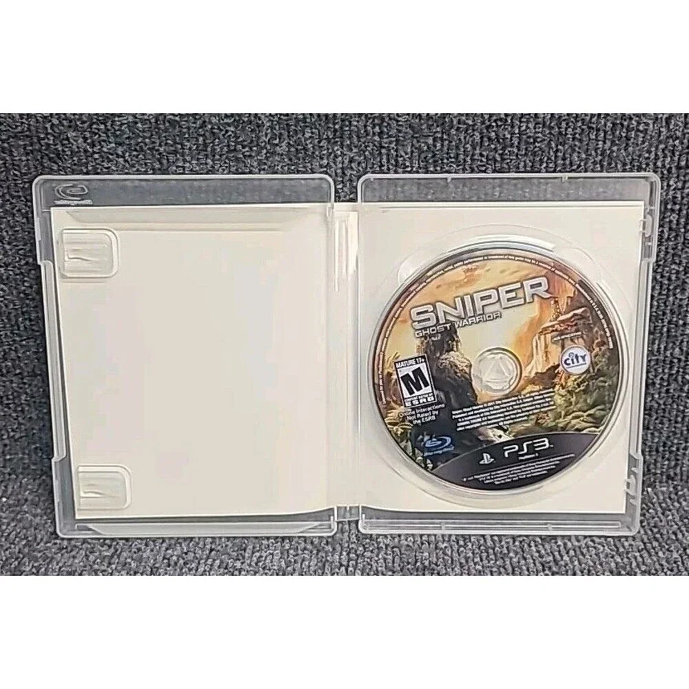PS3 Sniper: Ghost Warrior (Sony PlayStation 3, 2011) No Manual Tested